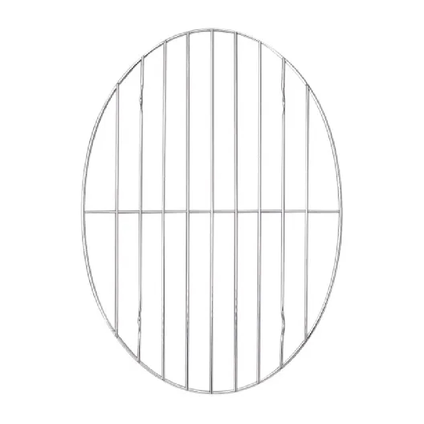  HIC Kitchen Roasting Wire Rack: Heavyweight Chrome-Plated  Steel, 10x6, Ideal for Roasting, Baking, and More - Elevate, Circulate,  and Browning Expert: Roasting Pans: Home & Kitchen