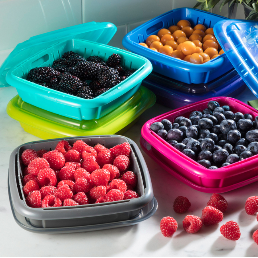 Berry Box and Bitty Berry Boxes - Fruit Storage Set of 3